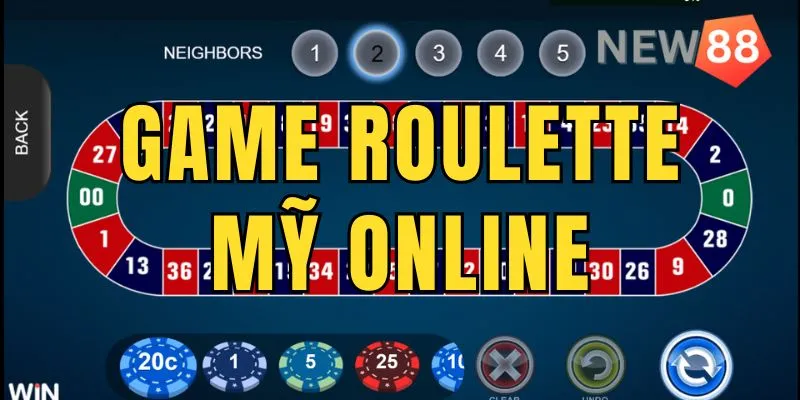 Game Roulette Mỹ online là gì? Hướng dẫn chơi Tại New88 Game Roulette Mỹ online sở hữu nhiều ưu điểm vượt trội